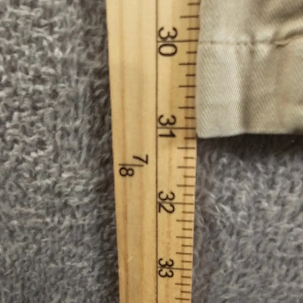 Vintage Polo Ralph Lauren Chino Pants Mens 40x32 Tan Khaki Made in USA Cotton